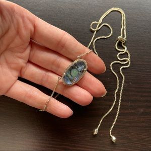 Kendra Scott Delaney in Abalone, Gold